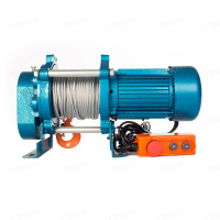 Лебедка TOR ЛЭК-300 E21 (KCD) 300 кг, 380 В с канатом 30 м