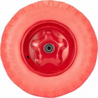 PU 4.80/4.00х80 D20 Колесо полиуритановое 380мм сим. ступица (ШАРИКОВЫЙ ПОДШИПНИК)