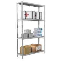 Стеллаж медицинский СТМ MS 160KD/70х30/4 (4 полки)